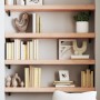 Estante de pared madera maciza roble sin tratar 100x30x(2-6) cm de , Estantes y estanterías - Ref: Foro24-363562, Precio: 74,...