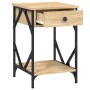 Mesitas noche 2 uds madera contrachapada color roble 40x42x60cm de , Mesitas de noche - Ref: Foro24-826338, Precio: 88,28 €, ...