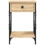 Mesitas noche 2 uds madera contrachapada color roble 40x42x60cm de , Mesitas de noche - Ref: Foro24-826338, Precio: 88,28 €, ...