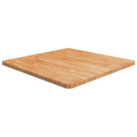 Tablero de mesa cuadrada madera roble marrón claro 70x70x2,5 cm de , Tableros para mesas - Ref: Foro24-343031, Precio: 81,94 ...