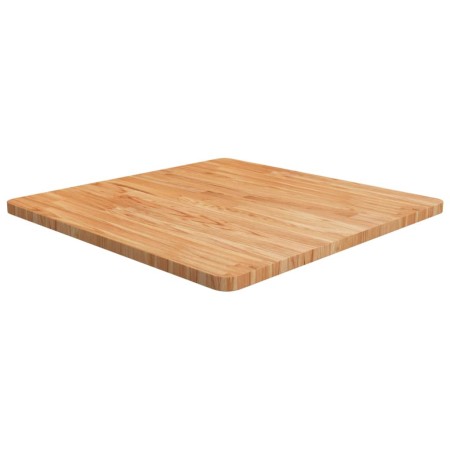 Tablero de mesa cuadrada madera roble marrón claro 70x70x2,5 cm de , Tableros para mesas - Ref: Foro24-343031, Precio: 81,94 ...