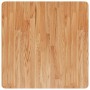 Tablero de mesa cuadrada madera roble marrón claro 70x70x2,5 cm de , Tableros para mesas - Ref: Foro24-343031, Precio: 81,94 ...