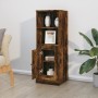 Aparador alto madera contrachapada roble humo 36x35,5x103,5 cm de , Aparadores - Ref: Foro24-816325, Precio: 66,62 €, Descuen...