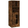 Aparador alto madera contrachapada roble humo 36x35,5x103,5 cm de , Aparadores - Ref: Foro24-816325, Precio: 66,62 €, Descuen...