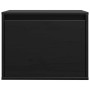 Armario de pared de madera maciza de pino negro 45x30x35 cm de , Estantes y estanterías - Ref: Foro24-813443, Precio: 46,74 €...