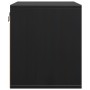 Armario de pared de madera maciza de pino negro 45x30x35 cm de , Estantes y estanterías - Ref: Foro24-813443, Precio: 46,74 €...
