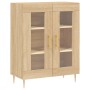 Aparador de madera de ingeniería roble Sonoma 69,5x34x90 cm de , Aparadores - Ref: Foro24-827775, Precio: 94,03 €, Descuento: %