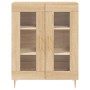 Aparador de madera de ingeniería roble Sonoma 69,5x34x90 cm de , Aparadores - Ref: Foro24-827775, Precio: 94,03 €, Descuento: %