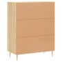 Aparador de madera de ingeniería roble Sonoma 69,5x34x90 cm de , Aparadores - Ref: Foro24-827775, Precio: 94,03 €, Descuento: %