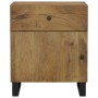 Mesita de noche madera mango madera contrachapada 50x33x60 cm de , Mesitas de noche - Ref: Foro24-350659, Precio: 86,44 €, De...
