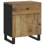 Mesita de noche madera mango madera contrachapada 50x33x60 cm de , Mesitas de noche - Ref: Foro24-350659, Precio: 86,44 €, De...