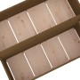 Jardinera de madera de pino maciza marrón miel 110x84x75 cm de , Maceteros y jardineras - Ref: Foro24-822265, Precio: 158,32 ...
