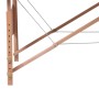 Mesa camilla de masaje de madera plegable de cuatro cuerpos rojos de , Mesas de masaje - Ref: Foro24-110094, Precio: 169,19 €...