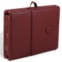 Mesa camilla de masaje de madera plegable de cuatro cuerpos rojos de , Mesas de masaje - Ref: Foro24-110094, Precio: 169,19 €...