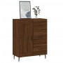 Aparador de madera de ingeniería marrón roble 69,5x34x90 cm de , Aparadores - Ref: Foro24-830283, Precio: 121,73 €, Descuento: %