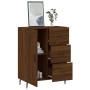 Aparador de madera de ingeniería marrón roble 69,5x34x90 cm de , Aparadores - Ref: Foro24-830283, Precio: 121,73 €, Descuento: %