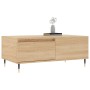 Mesa de centro madera contrachapada roble Sonoma 90x50x36,5 cm de , Mesas de centro - Ref: Foro24-830799, Precio: 68,29 €, De...