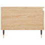 Mesa de centro madera contrachapada roble Sonoma 90x50x36,5 cm de , Mesas de centro - Ref: Foro24-830799, Precio: 68,29 €, De...