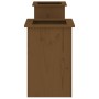 Banco con jardineras madera pino marrón miel 184,5x39,5x56,5 cm de , Bancos de jardín - Ref: Foro24-825173, Precio: 146,36 €,...