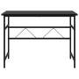 Escritorio para ordenador de MDF y metal negro 105x55x72 cm de , Escritorios - Ref: Foro24-20538, Precio: 76,82 €, Descuento: %