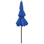 Sombrilla jardín 3 niveles palo de aluminio azul celeste 2,5 m de , Sombrillas - Ref: Foro24-313867, Precio: 80,96 €, Descuen...