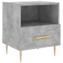 Mesita de noche madera ingeniería gris hormigón 40x35x47,5 cm de , Mesitas de noche - Ref: Foro24-827412, Precio: 41,33 €, De...