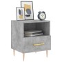 Mesita de noche madera ingeniería gris hormigón 40x35x47,5 cm de , Mesitas de noche - Ref: Foro24-827412, Precio: 41,33 €, De...