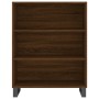 Estantería madera de ingeniería roble marrón 69,5x32,5x90 cm de , Aparadores - Ref: Foro24-828395, Precio: 66,32 €, Descuento: %