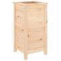 Jardinera madera maciza de pino 40x40x78 cm de , Maceteros y jardineras - Ref: Foro24-825275, Precio: 78,70 €, Descuento: %