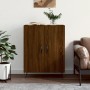 Aparador de madera de ingeniería marrón roble 69,5x34x90 cm de , Aparadores - Ref: Foro24-827723, Precio: 76,00 €, Descuento: %