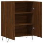 Aparador de madera de ingeniería marrón roble 69,5x34x90 cm de , Aparadores - Ref: Foro24-827723, Precio: 76,00 €, Descuento: %