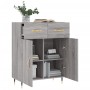 Aparador de madera de ingeniería gris Sonoma 69,5x34x90 cm de , Aparadores - Ref: Foro24-827962, Precio: 90,52 €, Descuento: %
