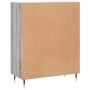 Aparador de madera de ingeniería gris Sonoma 69,5x34x90 cm de , Aparadores - Ref: Foro24-827962, Precio: 90,52 €, Descuento: %