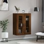 Armario de pared marrón roble 69,5x34x90 cm de , Aparadores - Ref: Foro24-828491, Precio: 105,67 €, Descuento: %