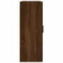 Armario de pared marrón roble 69,5x34x90 cm de , Aparadores - Ref: Foro24-828491, Precio: 105,67 €, Descuento: %