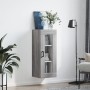 Armario de pared gris Sonoma 34,5x34x90 cm de , Aparadores - Ref: Foro24-828914, Precio: 55,42 €, Descuento: %