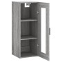 Armario de pared gris Sonoma 34,5x34x90 cm de , Aparadores - Ref: Foro24-828914, Precio: 55,42 €, Descuento: %