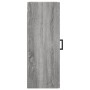 Armario de pared gris Sonoma 34,5x34x90 cm de , Aparadores - Ref: Foro24-828914, Precio: 55,42 €, Descuento: %
