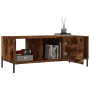 Mesa de centro madera contrachapada roble ahumado 102x50x40 cm de , Mesas de centro - Ref: Foro24-829313, Precio: 53,05 €, De...