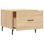 Mesa de centro madera contrachapada roble Sonoma 50x50x40 cm de , Mesas de centro - Ref: Foro24-829434, Precio: 43,35 €, Desc...