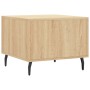 Mesa de centro madera contrachapada roble Sonoma 50x50x40 cm de , Mesas de centro - Ref: Foro24-829434, Precio: 43,35 €, Desc...