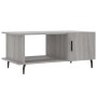 Mesa de centro madera contrachapada gris Sonoma 90x50x40 cm de , Mesas de centro - Ref: Foro24-829506, Precio: 46,90 €, Descu...