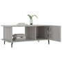 Mesa de centro madera contrachapada gris Sonoma 90x50x40 cm de , Mesas de centro - Ref: Foro24-829506, Precio: 46,90 €, Descu...