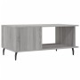 Mesa de centro madera contrachapada gris Sonoma 90x50x40 cm de , Mesas de centro - Ref: Foro24-829506, Precio: 46,90 €, Descu...