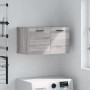 Armario de pared madera de ingeniería gris Sonoma 60x36,5x35 cm de , Taquillas y armarios de almacenamiento - Ref: Foro24-830...