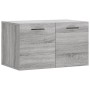 Armario de pared madera de ingeniería gris Sonoma 60x36,5x35 cm de , Taquillas y armarios de almacenamiento - Ref: Foro24-830...