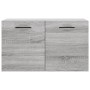 Armario de pared madera de ingeniería gris Sonoma 60x36,5x35 cm de , Taquillas y armarios de almacenamiento - Ref: Foro24-830...