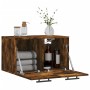 Armario de pared madera ingeniería roble ahumado 60x36,5x35 cm de , Taquillas y armarios de almacenamiento - Ref: Foro24-8300...