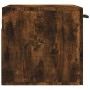 Armario de pared madera ingeniería roble ahumado 60x36,5x35 cm de , Taquillas y armarios de almacenamiento - Ref: Foro24-8300...