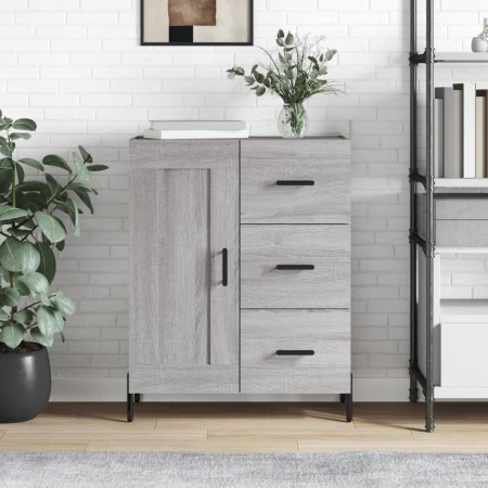 Aparador de madera de ingeniería gris Sonoma 69,5x34x90 cm de , Aparadores - Ref: Foro24-830274, Precio: 78,29 €, Descuento: %
